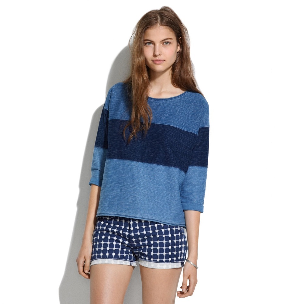 HOST PICK Madewell Striped Oversized Sweatshirt